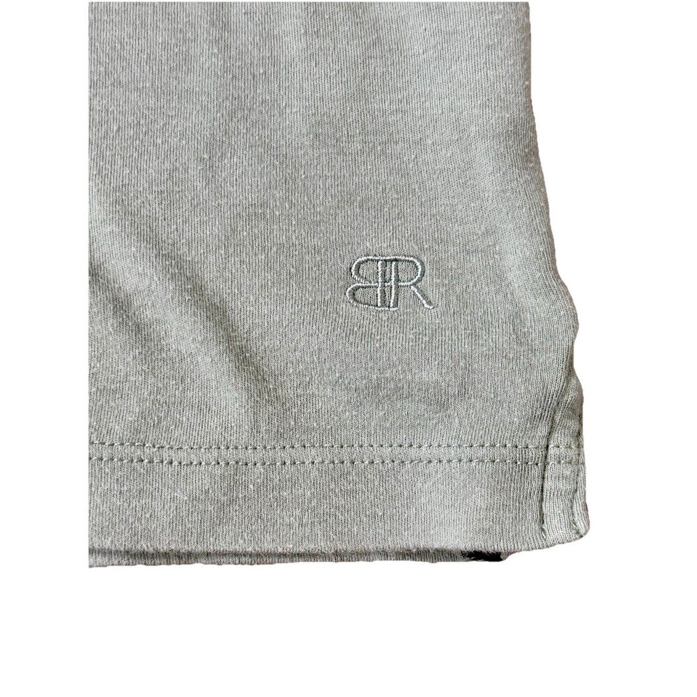 Banana Republic Luxe Touch Tee Womens S Green 100% Cotton Performance T-Shirt - Picture 5 of 8